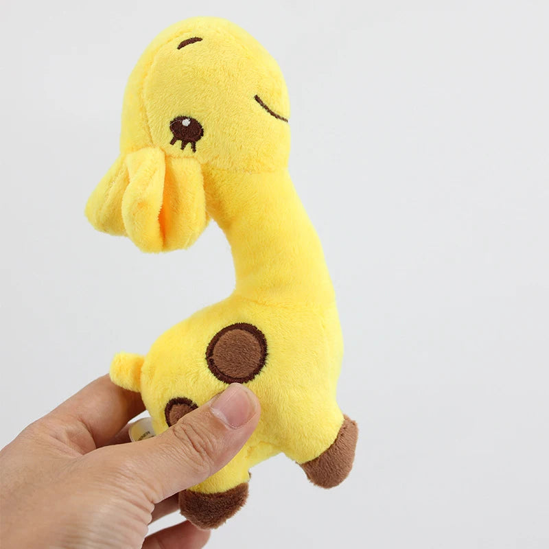 A pet plush sound toy for dogs to chew and clean their teeth, a throwing toy for cats to relieve boredom, and a funny toy in the