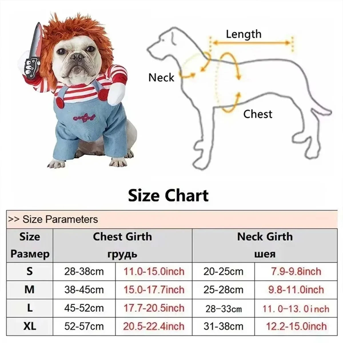 Pet Festival Funny Set Halloween Cat Dog Costumes Novelty Adjustable Pet Cosplay Clothes For Cats Medium Large Dogs Bulldog Pug