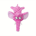 Pet Plush Chew Toy Voice Animal Shape Bite Resistant Interactive Teeth Cleaning Puzzle Toy for Dogs Cats Training Play Supplies
